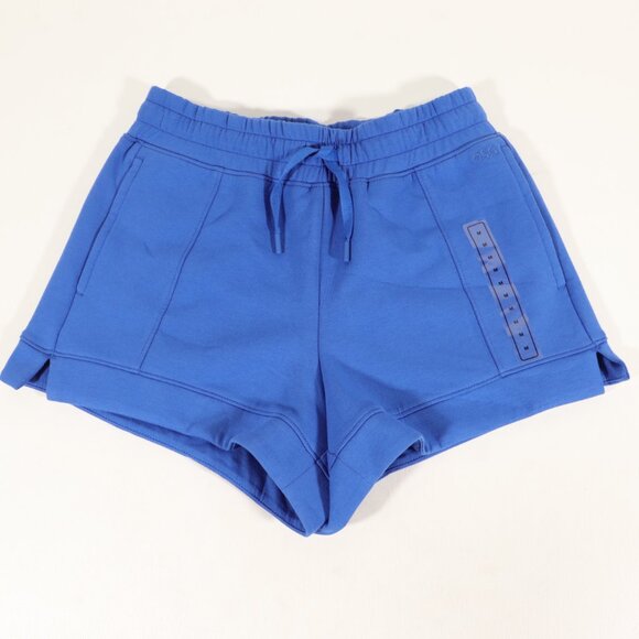 NWT DSG Girls Sport Fleece Mid Rise Shorts in Blue Size S - Picture 3 of 12